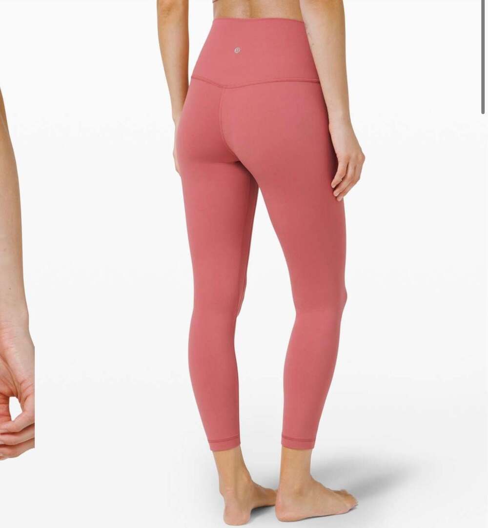 Lululemon Align High-Rise Pant 25" in Brier Rose Size 10